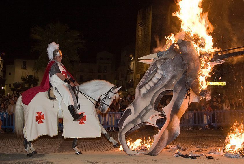 Fiesta de San Jorge en Cáceres