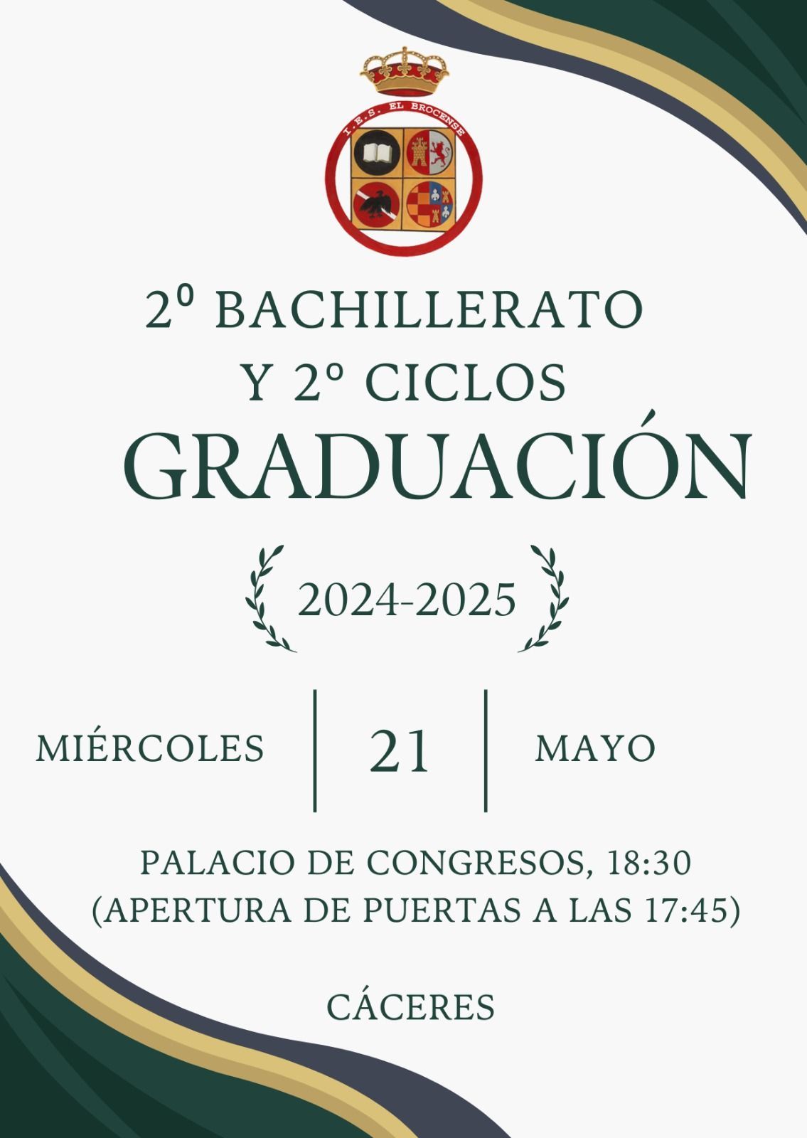 Graduacion El Brocense 2025